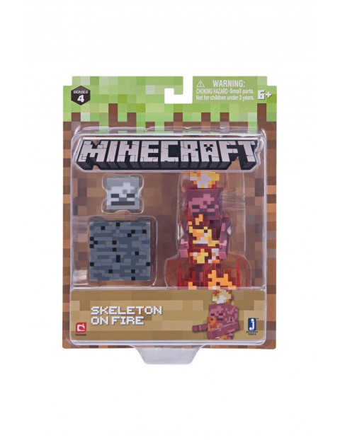 Figurka Skeleton w ogniu Minecraft