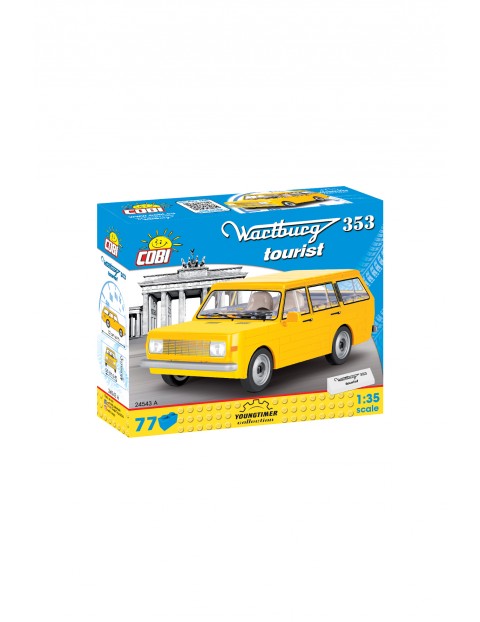 Klocki Cobi Cars Wartburg 353 Tourist 77el