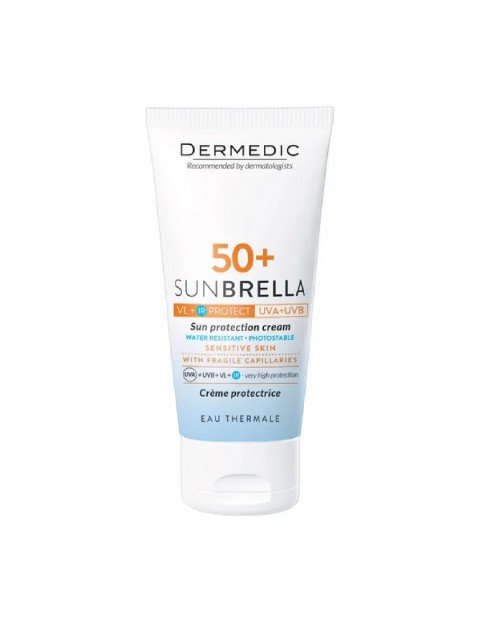 SUNBRELLA krem ochronny SPF 50+ skóra naczynkowa 50 ml