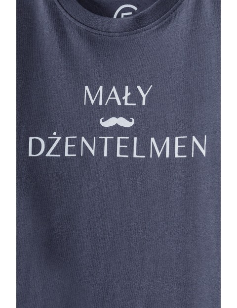 Bawełniany t-shirt chłopięcy- Mały Dżentelmen- ubrania dla całej rodziny