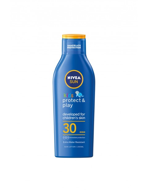 Nivea Sun Kids Protect & Play balsam ochronny na słońce dla dzieci SPF30, 200ml