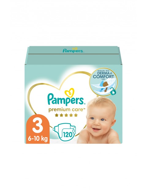 Pampers Premium Care Monthly box Rozmiar 3, 120 pieluszek 6-10kg