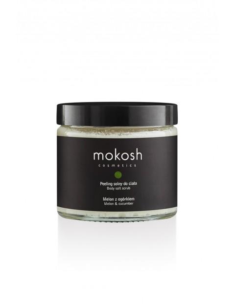 Mokosh Peeling solny do ciała Melon z ogórkiem 300g