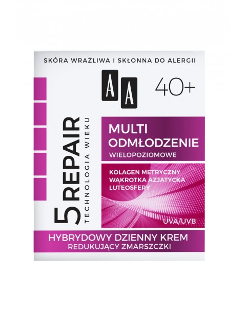 AA Technologia Wieku 5Repair 40+ Multi odmłodzenie hybrydowy dzienny krem 50 ml