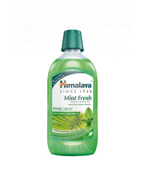 Himalaya Mint Fresh odświeżający płyn do płukania jamy ustnej 450 ml