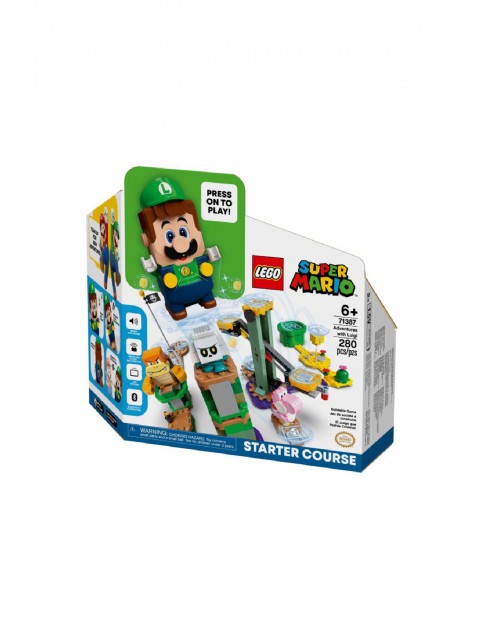  LEGO® Super Mario Przygody z Luigim — zestaw startowy wiek 6+