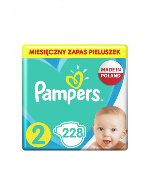 Pampers Active Baby, rozmiar 2, 228 pieluszek, 4-8kg