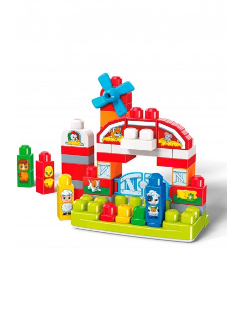 Mega Bloks Fisher-Price - Muzyczna farma z dźwiękami wiekm12msc+