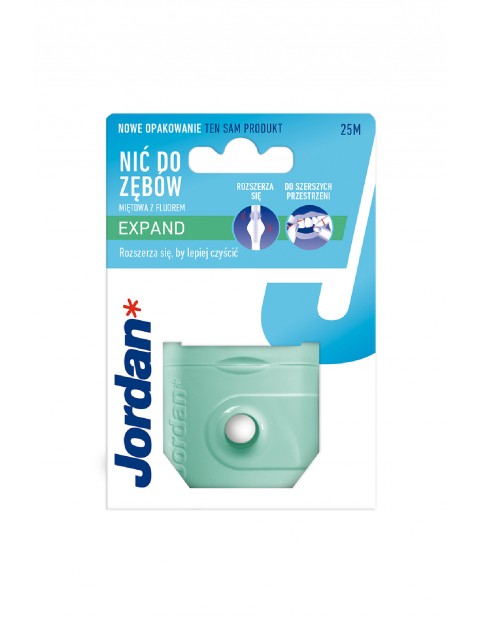 JORDAN dental floss Expand Fresh nić dentystyczna 25m