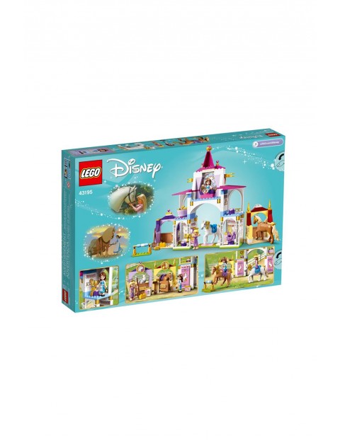 LEGO® ǀ Disney Królewskie stajnie Belli i Roszpunki 43195 wiek 5+