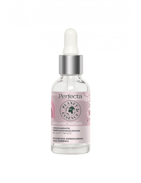 Perfecta Organic Nature , serum-kuracja przeciwzmarszczkowa na dzień i na noc, 30 ml