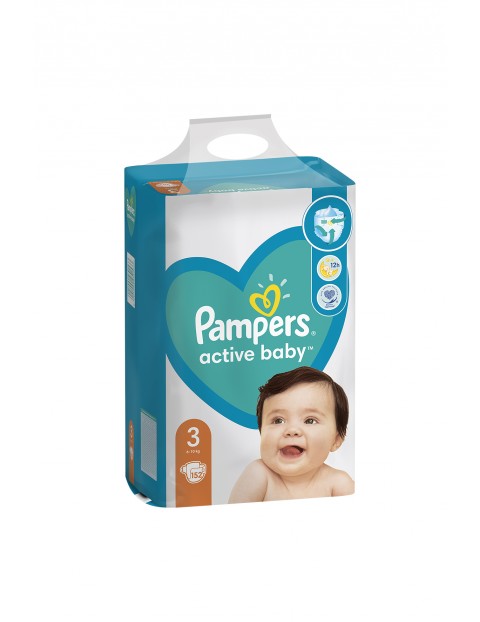 Pampers Active Baby, rozmiar 3, 156szt, 6-10kg