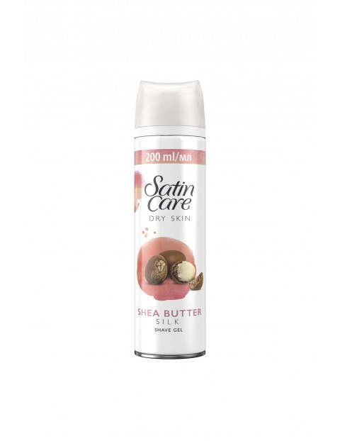 Satin Care Shea Butter Żel do golenia do skóry suchej 200 ml