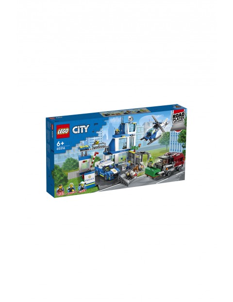 LEGO City 60316 Posterunek policji 668el