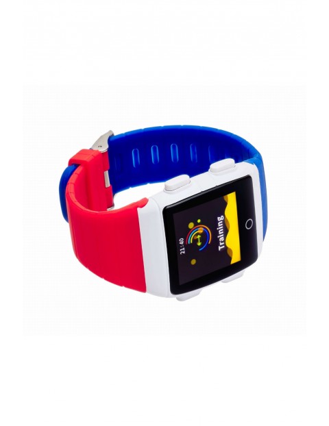 Smartwatch Garett Teen 5 niebiesko-czerwony