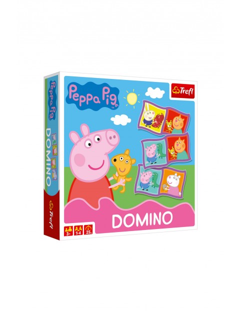 Gra dla dzieci - Domino Peppa wiek 3+