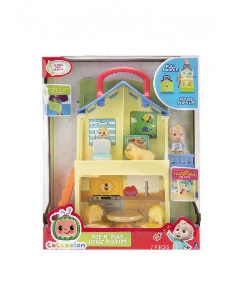 CoComelon Domek Pop n' Play (2 figurki i 5 akcesoriów)