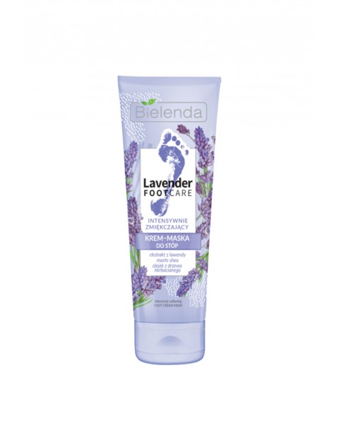 Bielenda LAVENDER FOOT CARE - krem maska do stóp intensywnie zmiękczająca 100 ml