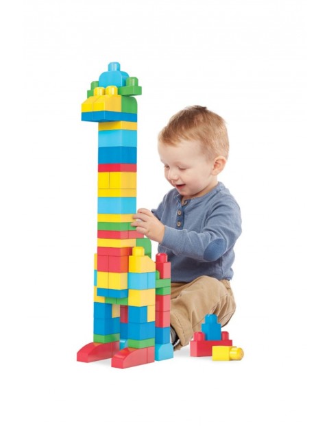 Mega Bloks First Builders - Duża ECO torba z klockami Fisher Price 80 szt