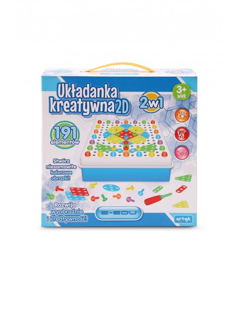 Układanka kreatywna 2d e-edu 192 el.