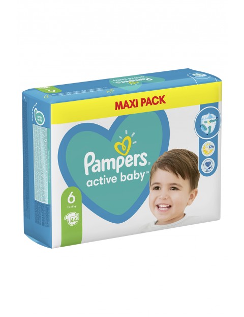 Pampers Active Baby, rozmiar 6, 44 pieluszek, 13-18kg