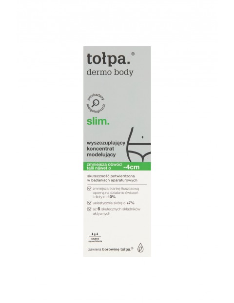 Tołpa dermo body slim. Wyszczuplający koncentrat modelujący 250 ml