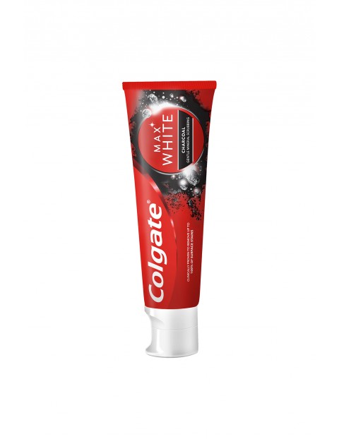 Colgate Max White Charcoal Wybielająca pasta do zębów z aktywnym węglem 75ml