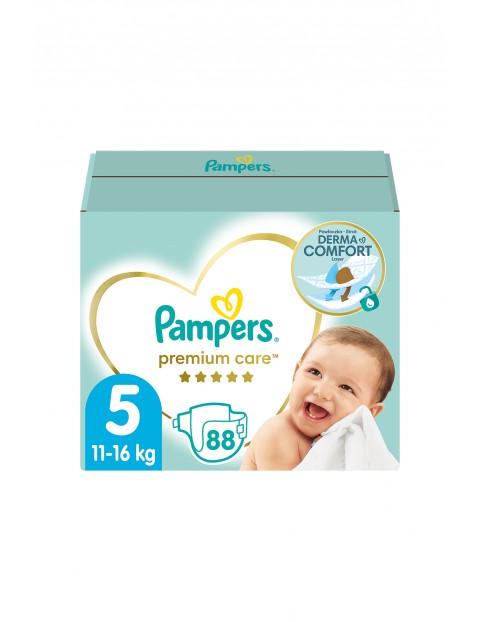 Pampers Premium Care Monthly Box Rozmiar 5, 88 pieluszek 11-16kg