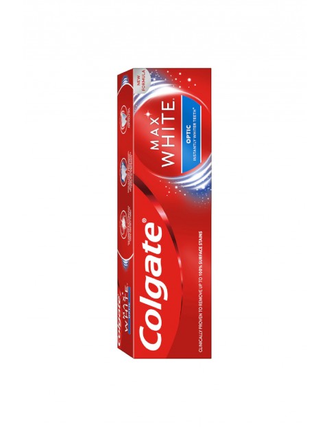 Colgate Max White Optic Wybielająca pasta do zębów natychmiastowy efekt 75 ml