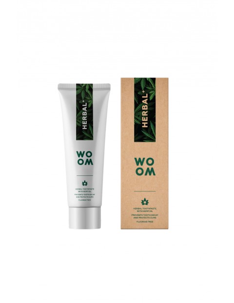 Naturalna pasta do zębów WOOM HERBAL+  75 ml