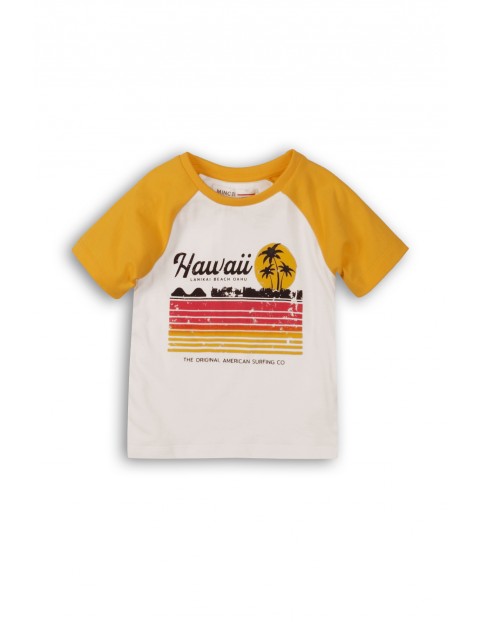 Niemowlęcy t-shirt z nadrukiem Hawaii