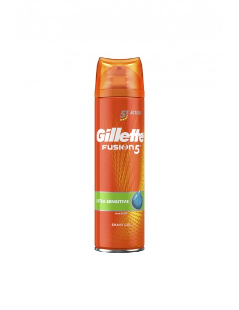 Gillette Fusion5 Żel do golenia do skóry wrażliwej 200 ml