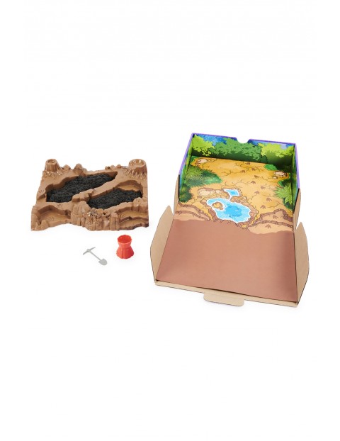 Kinetic sand - wykopalisko dinozaurów, zestaw piasku kinetycznego z akcesoriami