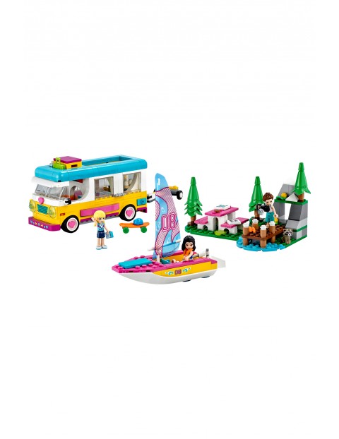 LEGO® Friends Leśny mikrobus kempingowy i żaglówka 41681 - 487 el wiek 7+