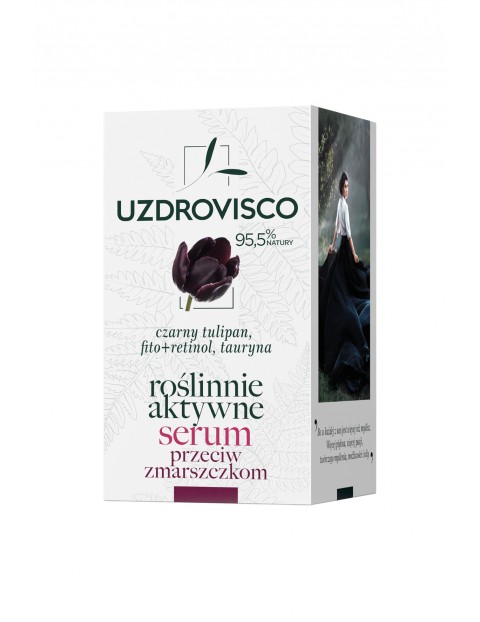 Uzdrovisco Czarny Tulipan Roślinnie aktywne serum przeciwzmarszczkom 30 ml