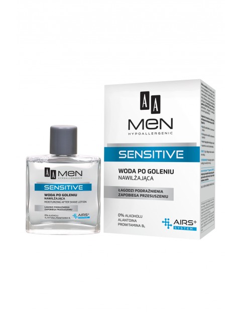 AA Men Sensitive Woda po goleniu nawilżająca 100 ml