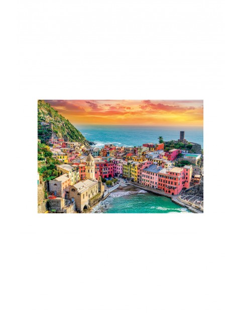 Puzzle Trefl Prime 1500 Romantic Sunset - Vernazza, Liguria, Italy 