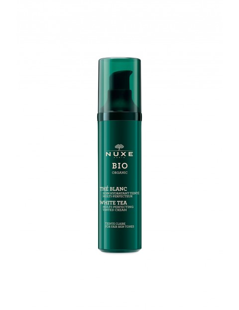 NUXE BIO Multi-perfekcjonujący krem koloryzujący - średni odcień skóry - biała herbata 50 ml