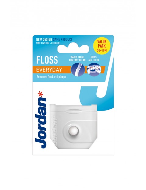 JORDAN dental floss Everyday nić dentystyczna 50 +10m