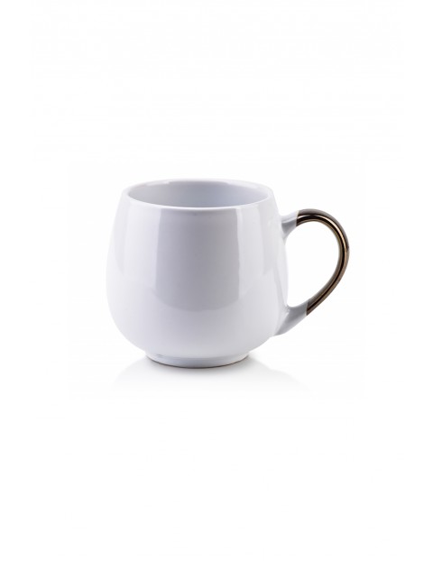 CAL WHITE Kubek porcelanowy biały 390ml