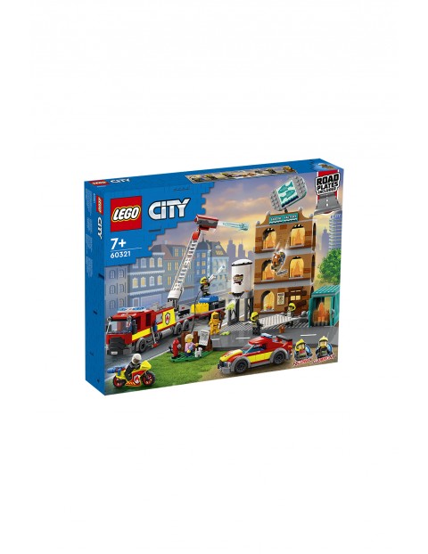 LEGO City 60321 Straż pożarna wiek 7+