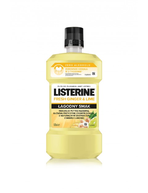 Płyn do higieny jamy ustnej Listerine Ginger & Lime - 500 ml