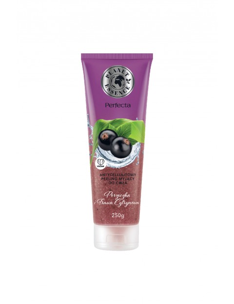 Perfecta Planet Essence ujędrniający peeling myjący do ciała Porzeczka i Trawa Cytrynowa- 250 g