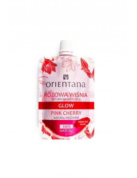 Orientana Naturalna maseczka GLOW Różowa Wiśnia 30 ml