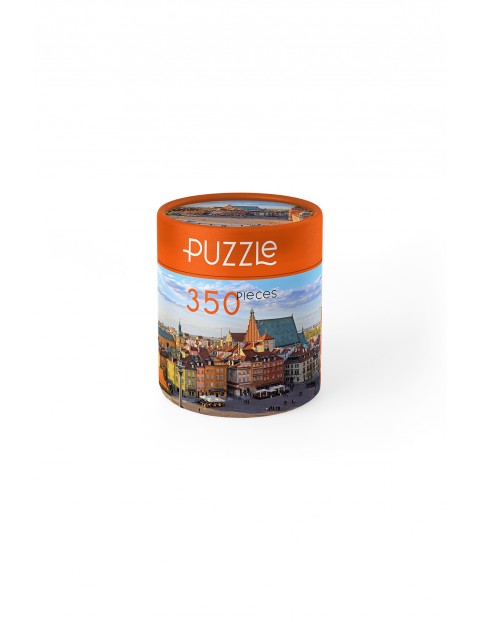 Puzzle polskie miasta  - Warszawa - 350 elementów 