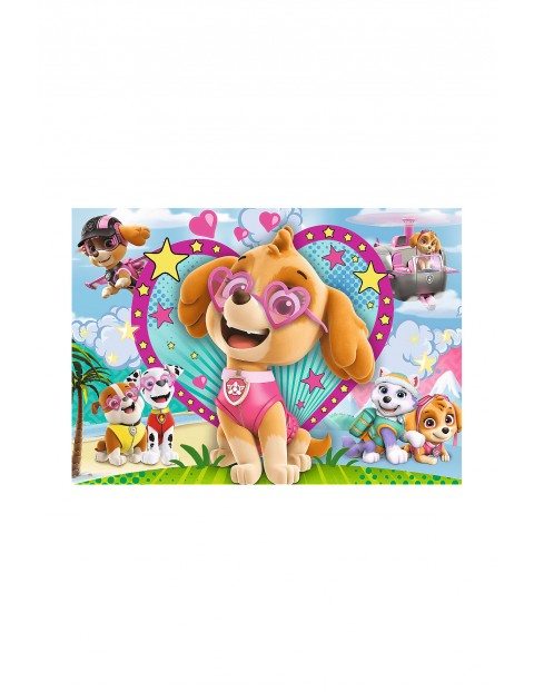 Puzzle 100 elementów- W blasku Skye PAW Patrol wiek 5+