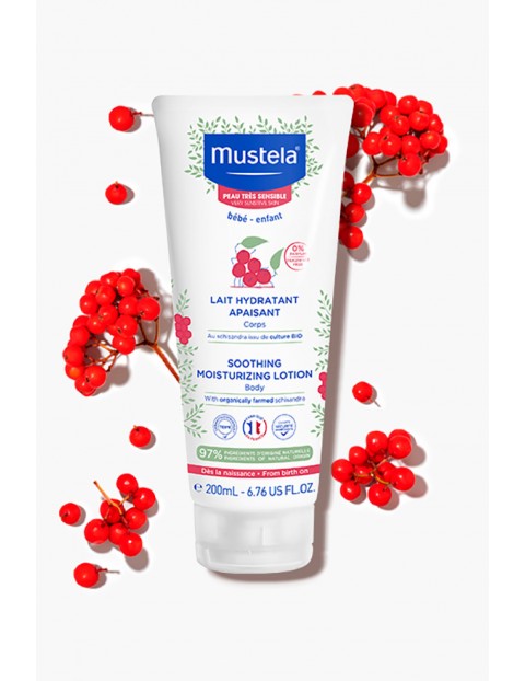 Mustela Łagodzące mleczko nawilżające dla dzieci 200ml