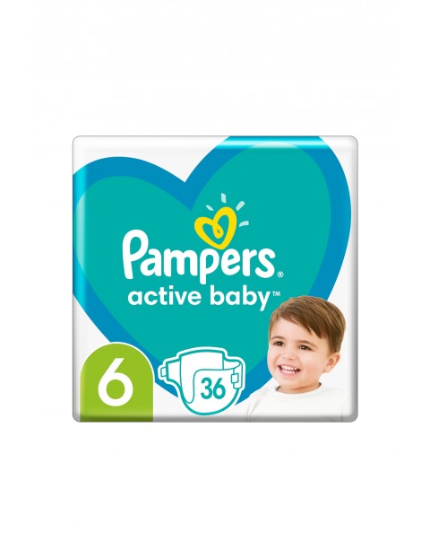 Pampers Active Baby, rozmiar 6, 36 pieluszek, 13-18kg