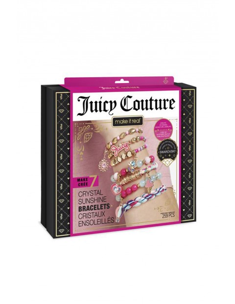 Make it real - Zestaw do tworzenia bransoletek - Juicy Couture x Swarovski 259el