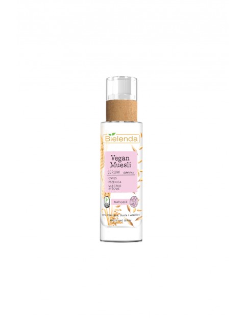 VEGAN MUESLI Serum matujące owies + pszenica + mleczko ryżowe 30 ml